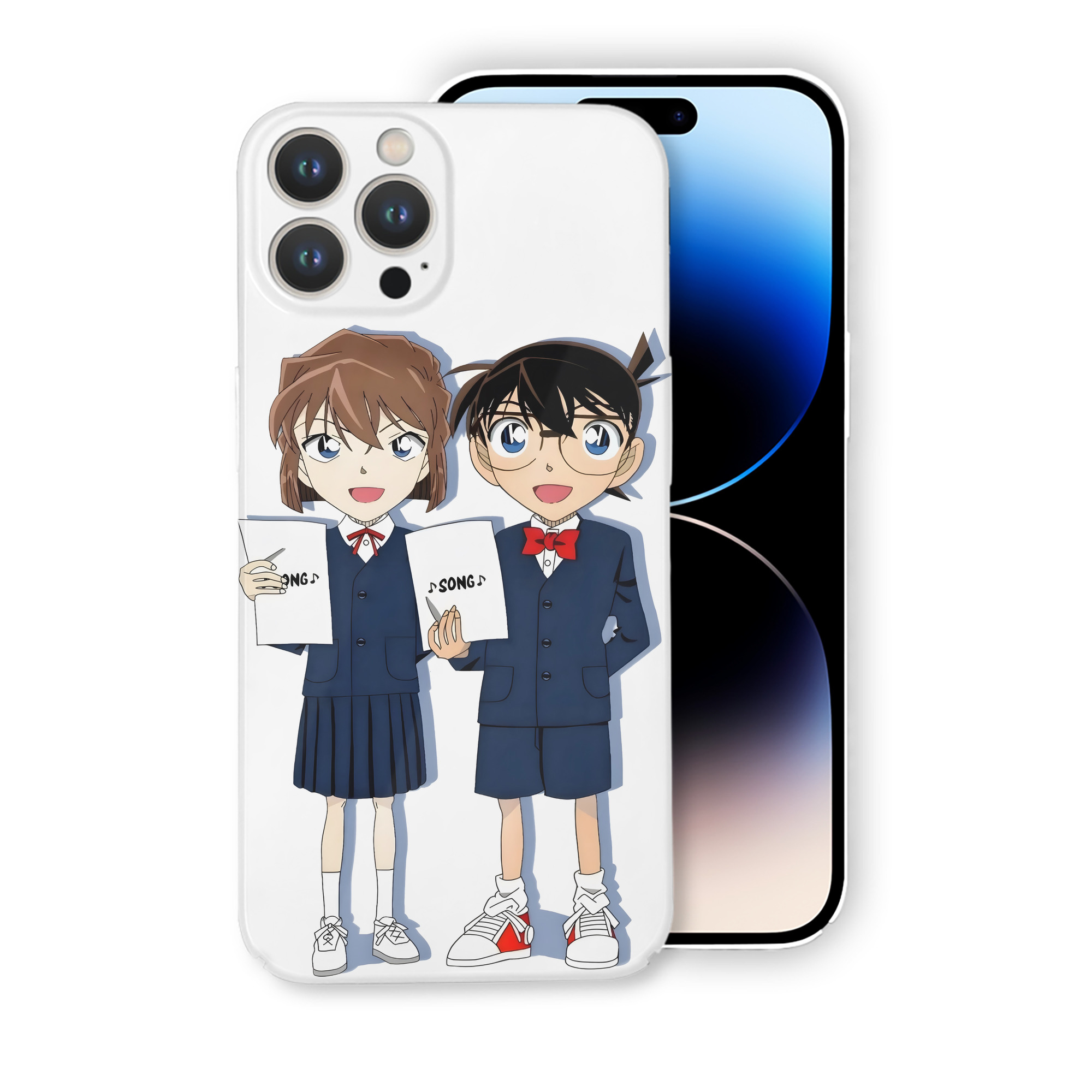 （画像用） 名探偵コナン 灰原 哀 はいばら あい Detective Conan Anita Hailey、Vi Graythorn Haibara Ai 【iPhone 14シリーズ対応】ハードケース